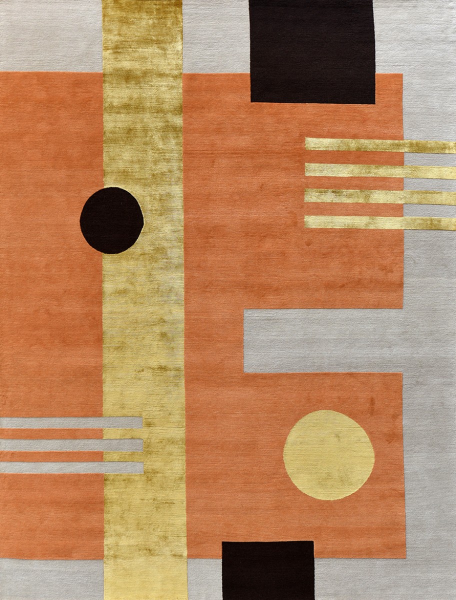 Art Deco Geometric Rug
